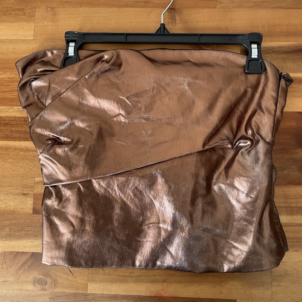 Zara Metallic Top
